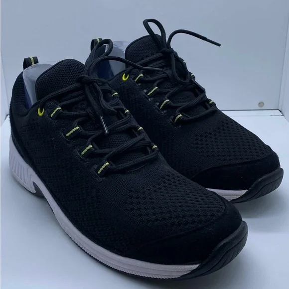 Orthofeet Coral 981 Women’s Lace-Up Sneakers Black Size 9D (Wide) #071-10-26 - Picture 1 of 10